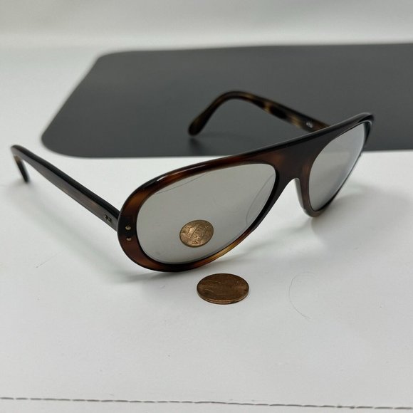 Vintage Cebe 439 Ultra Rare Sunglasses - France 1980's Small Tortoise Mirror Ski - Picture 1 of 14